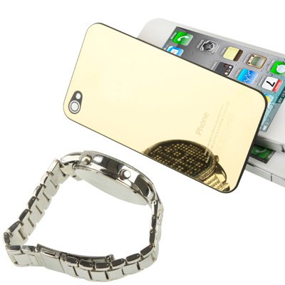 Золотая крышка для iPhone 4, 4S