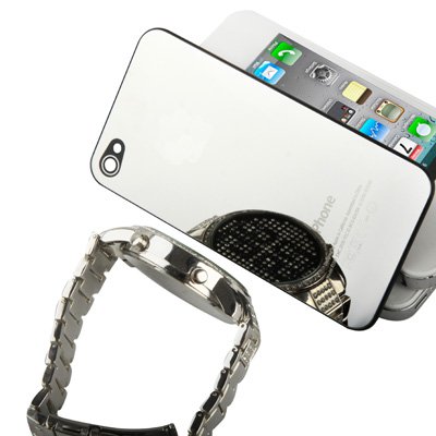 Зеркальная крышка для iPhone 4, 4S