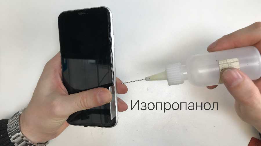 Разборка iPhone XR для замены аккумулятора