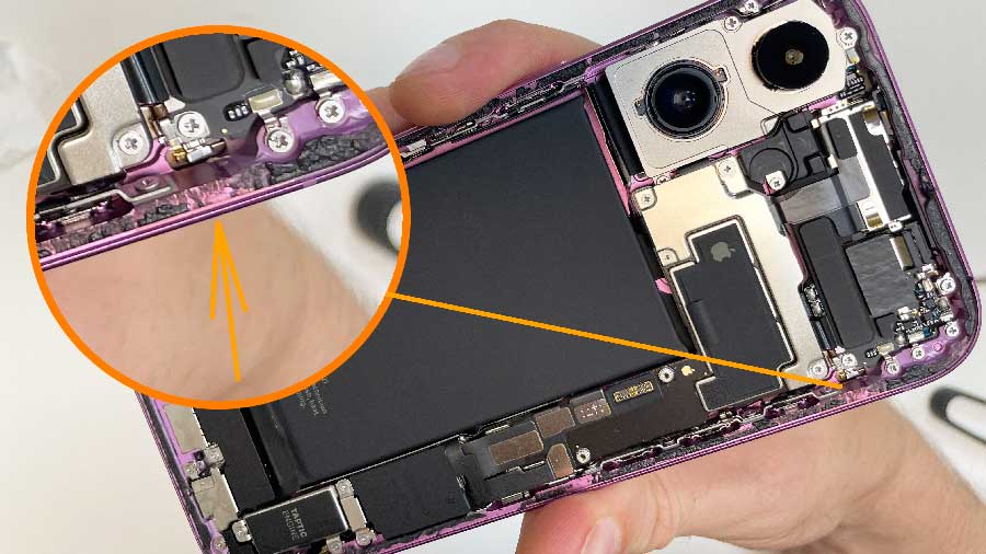 Восстановление пыле-влагозащиты на iPhone 16 Казань