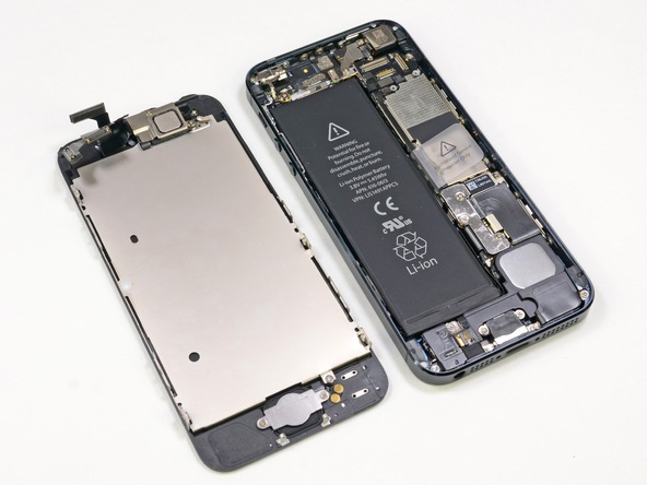 iPhone 5 - вид изнутри
